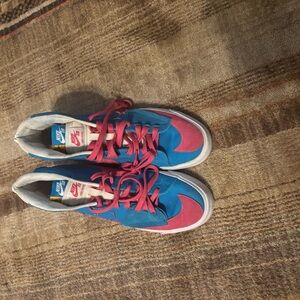 Nike Blue and Pink Sneakers